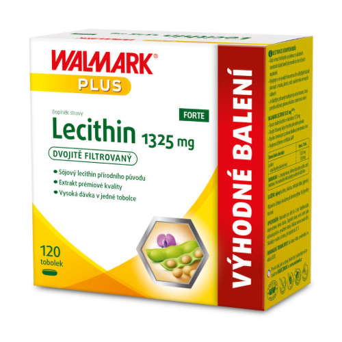 Walmark Lecithin FORTE doplnok stravy na podporu zdravej hladiny cholesterolu 120 cps kúpite na Benulekaren.sk