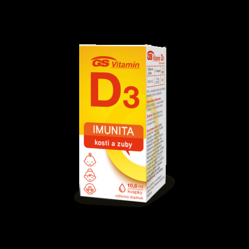 GS Vitamin D3 kvapky 10,8 ml