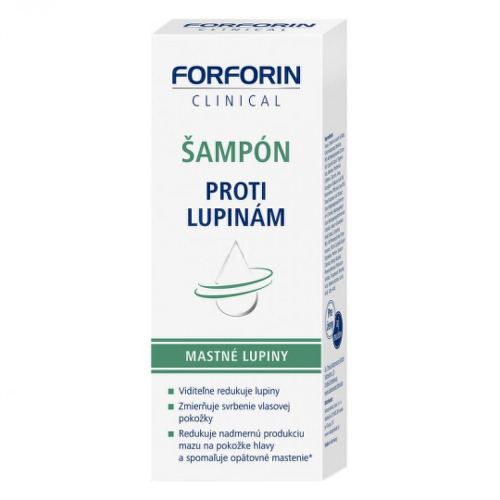 FORFORIN šampón proti mastným lupinám 200ml kúpite na Benulekaren.sk