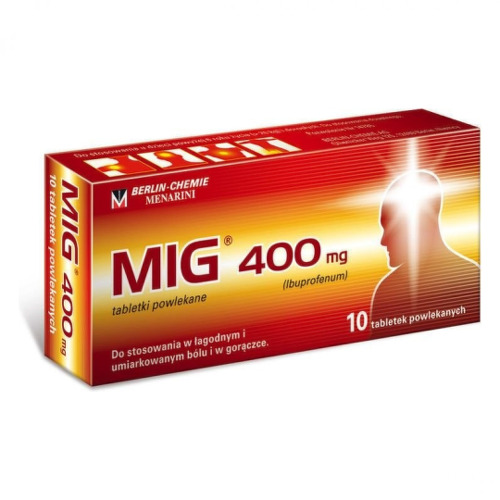 MIG - 400 mg 10 tabliet kúpite na Benulekaren.sk