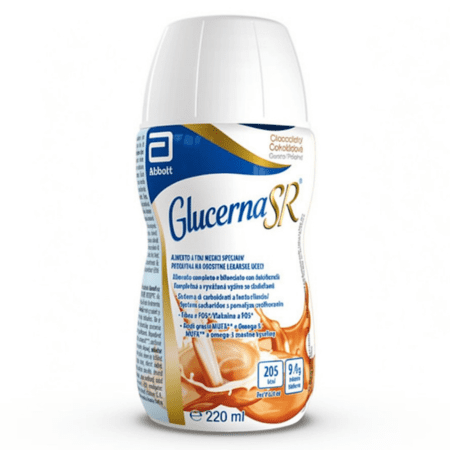 GLUCERNA SR čokoládová príchuť 30 x 220 ml