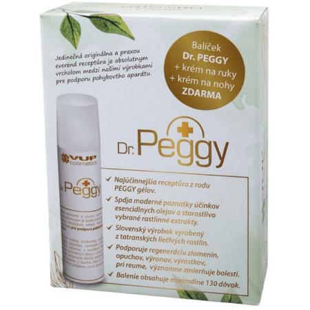 Dr. Peggy DR. PEGGY Výhodne balenie chladivý  gél ,krém na ruky a krém na nohy 1 x 1 set