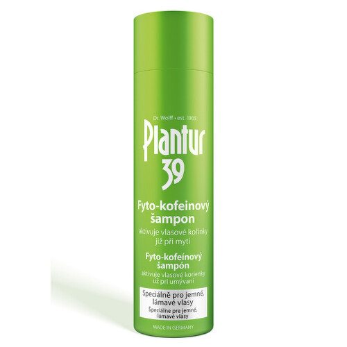 E-shop PLANTUR 39 Fyto-kofeinový šampón pre jemné vlasy 250 ml