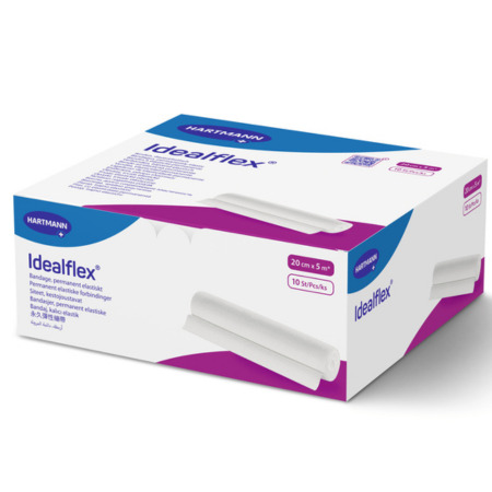 Idealflex elastický krátkoťažný obväz 85% 20 cm x 5 m 1 x 1 ks