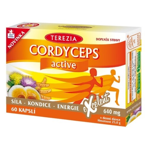 E-shop TEREZIA Cordyceps active 60 kapsúl