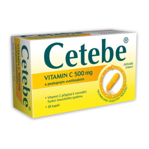 E-shop CETEBE 500 mg 30 tabliet