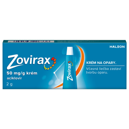 ZOVIRAX Krém pri liečbe oparov 2 g