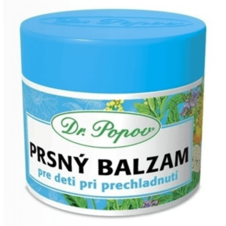 Dr. Popov DR. POPOV Prsný balzam pre deti 50 ml