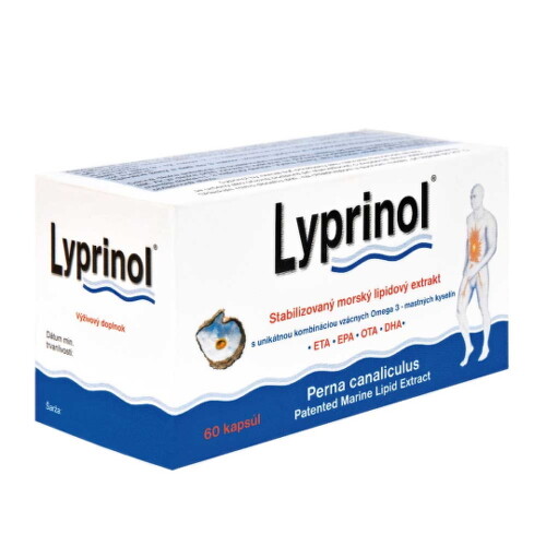 E-shop LYPRINOL Omega 3 (ETA, EPA, OTA, DHA) 60 kapsúl