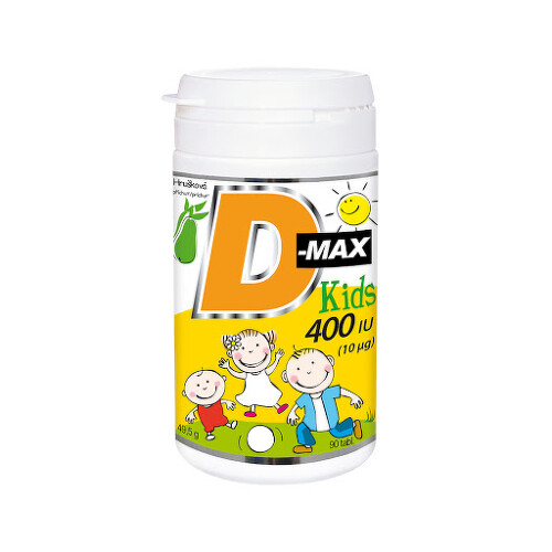 E-shop VITABALANS D-max Kids 400 IU 90 žuvacích tabliet
