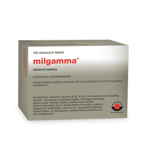 E-shop MILGAMMA 100 tabliet