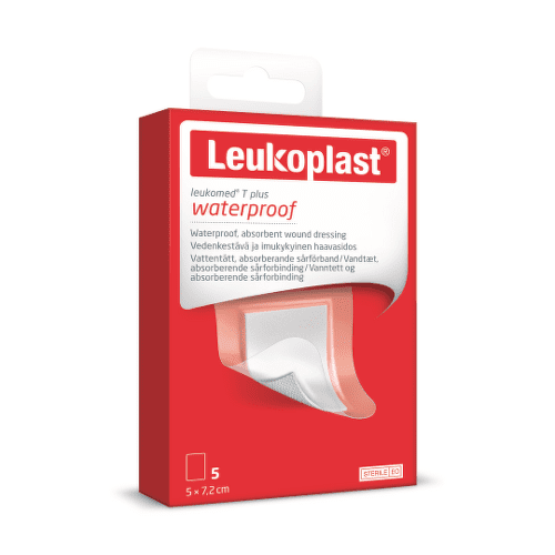 E-shop LEUKOPLAST Leukomed T plus absorbčná náplasť na rany 5 x 7,2 cm 1 kus