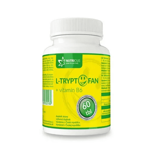E-shop NUTRICIUS L-tryptofan + vitamín B6 60 tabliet