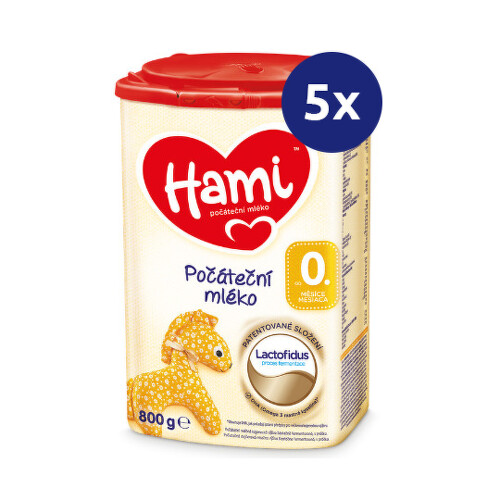 E-shop HAMI Počiatočné mlieko 800 g - balenie 5 ks
