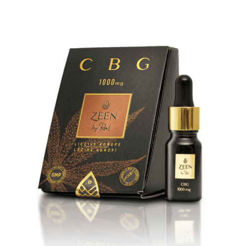 E-shop CBG + Coenzým Q10 oil 1000 mg 10 ml