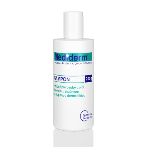 E-shop MEDIDERM Šampón lupienka + ekzém + atopická dermatitída 200 g