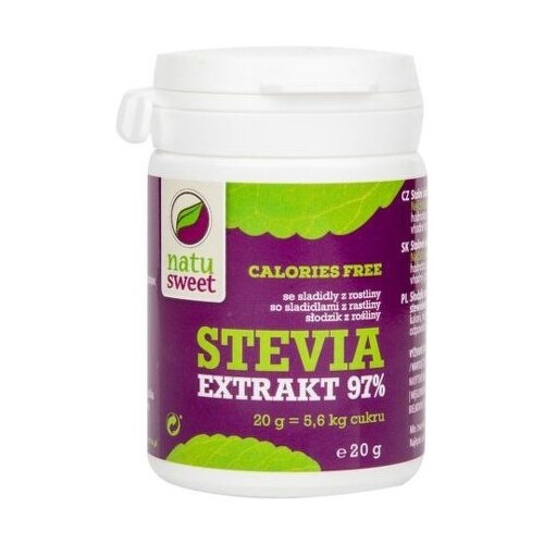 E-shop NATUSWEET Stevia čistý extrakt 97% 20 g