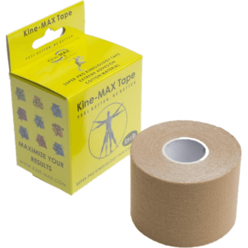 E-shop KINE-MAX Super-Pro cotton kinesiology tape bežová 5 cm x 5 m 1 kus