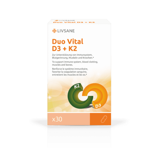 E-shop LIVSANE Duo vital D3 + K2 30 kapsúl