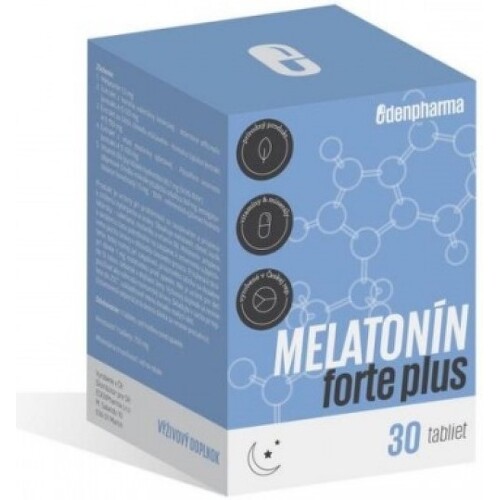 E-shop EDENPHARMA Melatonín 1 mg forte plus 30 tabliet