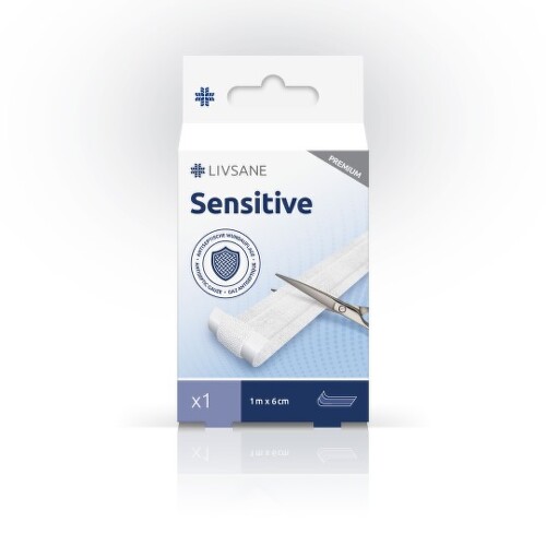 E-shop LIVSANE Náplasť sensitive premium 1 m x 6 cm 1 kus