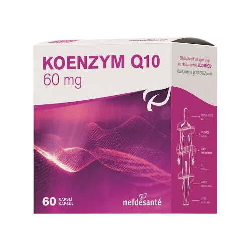 E-shop NEFDESANTÉ Koenzým Q10 60 mg 60 kapsúl