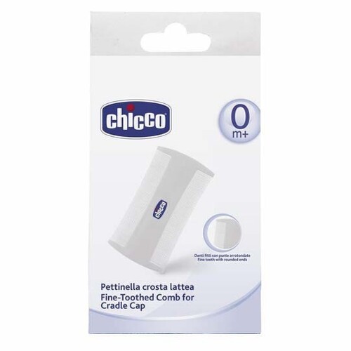 E-shop CHICCO Hrebeň na vyčesávanie mliečnych chrást 0m+ 1 ks