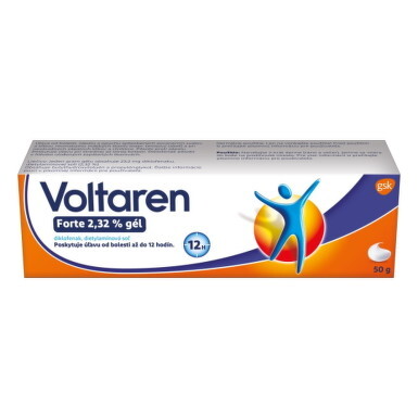 E-shop VOLTAREN Forte 2,32% gél na bolesť chrbta svalov a kĺbov 50 g