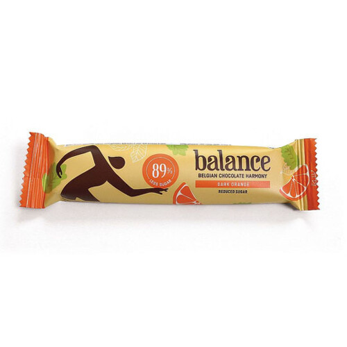 E-shop BALANCE Horká čokoláda s pomarančom so sladidlom zo stévie 35 g
