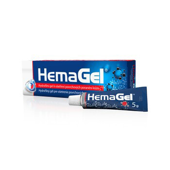 E-shop HEMAGEL gél na ošetrenie povrchových poranení 5 g