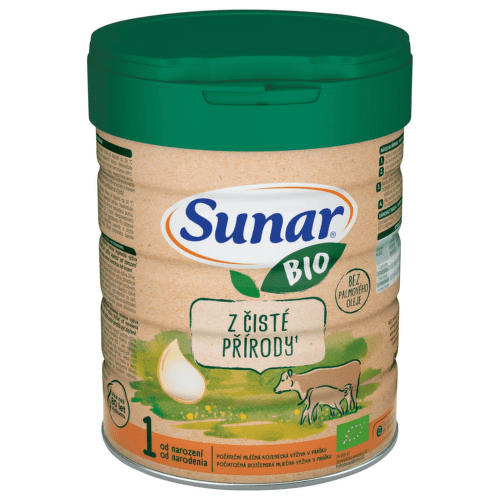 E-shop SUNAR Bio 1 počiatočná mliečna výživa 700 g