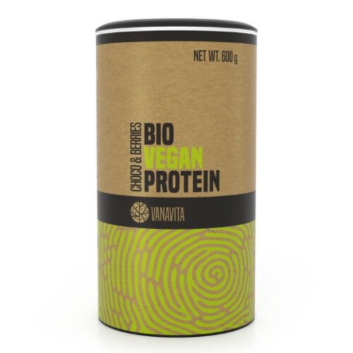 E-shop VANAVITA Bio vegan pro protein choco & berries proteínový nápoj 600 g