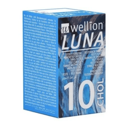 E-shop WELLION Luna chol testovacie prúžky 10 ks