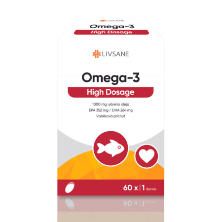 LIVSANE Omega-3 high dosage 60 kapsúl