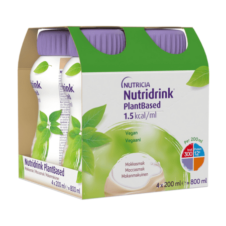 E-shop NUTRIDRINK Plantbased káva 4 x 200 ml