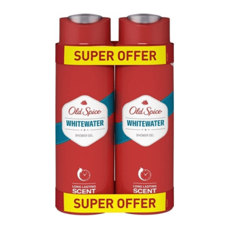 OLD SPICE Whitewater shower gel duo 2 x 400 ml