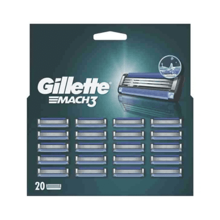 E-shop GILLETTE Mach3 náhradné holiace hlavice 20 ks