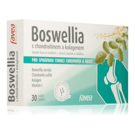 E-shop FAVEA Boswellia s chondroitínom a kolagénom 30 tabliet