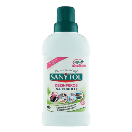 E-shop SANYTOL Dezinfekcia na prádlo aloe vera 500 ml