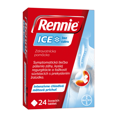 E-shop RENNIE ICE bez cukru 24 žuvacích tabliet