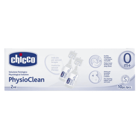 E-shop CHICCO Roztok fyziologický do nosa 10 x 2 ml