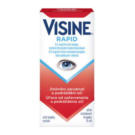 E-shop VISINE Rapid 0,5 mg/ml kvapky do očí 15 ml