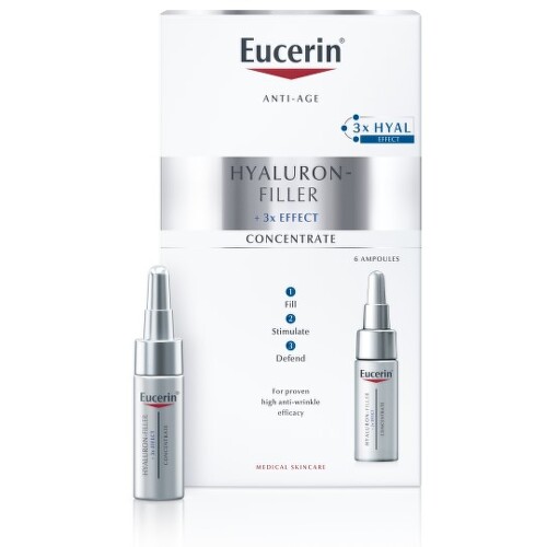 EUCERIN Hyaluron-filler sérum proti vráskam 6 x 5 ml