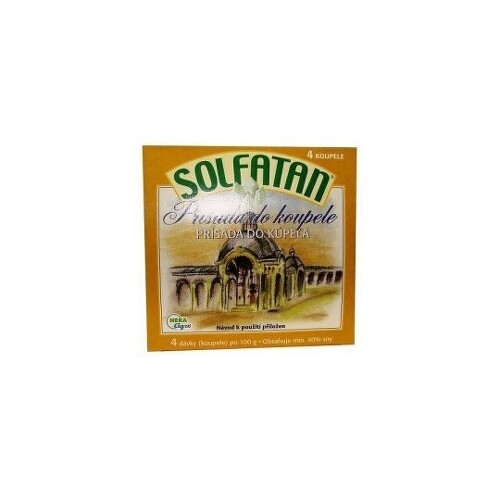 SOLFATAN prísada do kúpeľa v prášku 4x100 g kúpite na Benulekaren.sk