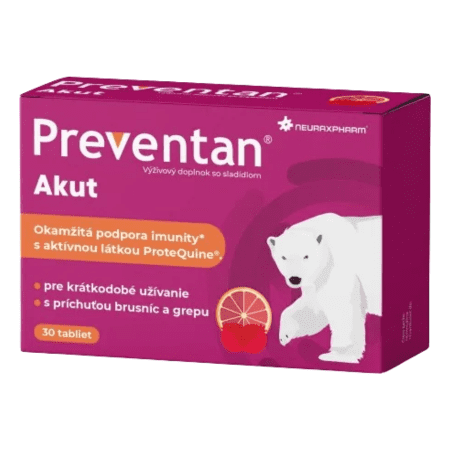 NEURAXPHARM Preventan akut brusnice grep 30 ks