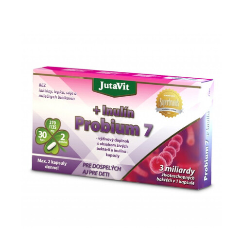 JUTAVIT Probium 7 + Inulín 30 kapsúl