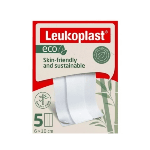 LEUKOPLAST Eco náplasť na rany 6x10 cm 5 ks