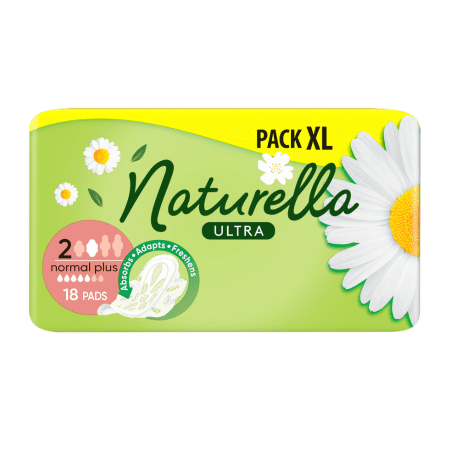 NATURELLA Ultra normal plus harmanček 18 ks