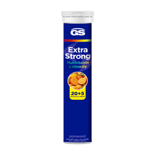 GS Extra Strong Multivitamin pomeranč eff.tabliet 20+5 kúpite na Benulekaren.sk