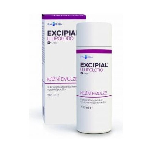 Excipial EXCIPIAL U LIPOLOTIO 40mg/ml kožná emulzia pre citlivú a podráždenú pokožku 200 ml kúpite na Benulekaren.sk